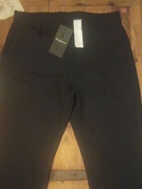 Fabletics Men's Black Straight Performance Pants